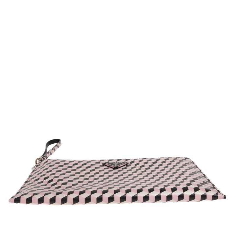 Bolsa-Prada-Clutch-Saffiano-Estampado