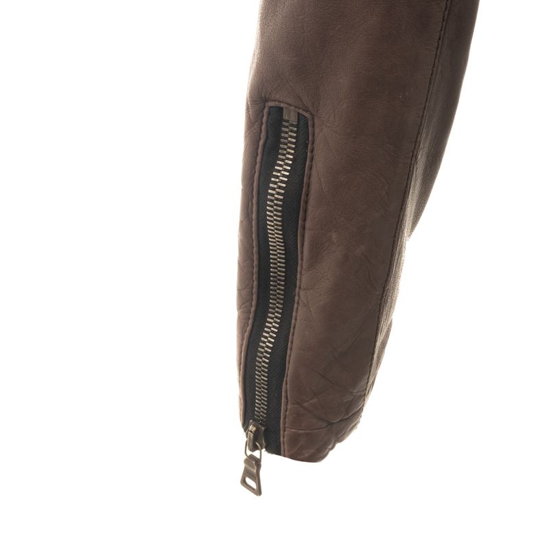 Jaqueta-Prada-Couro-Marrom