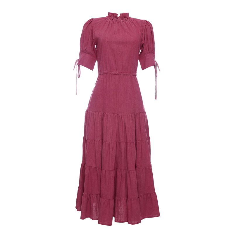 86375-Vestido-Clemence-Linho-Longo-Bordo-1