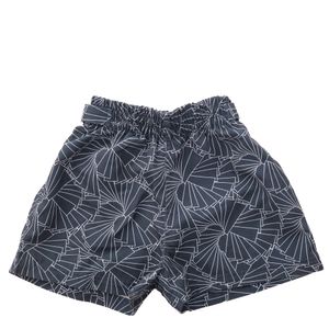 Bermuda Barthelemy Infantil Estampada Cinza Escuro