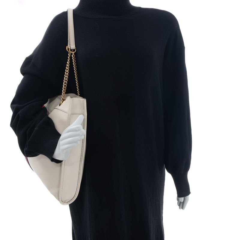 Bolsa-Gucci-Rajah-Chain-Tote-Branca