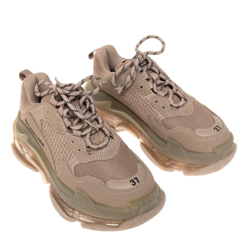 Tenis-Balenciaga-Triple-S-Bege