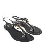 Sandalia-Chanel-Rasteira-CC-Preta