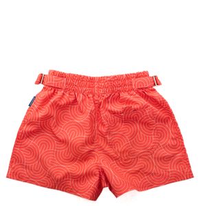 Bermuda Barthelemy Infantil Estampada Laranja