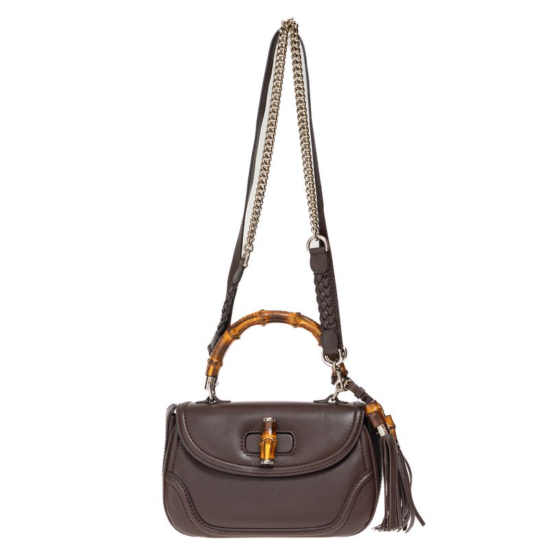 Bolsa-Gucci-New-Bamboo-Marrom