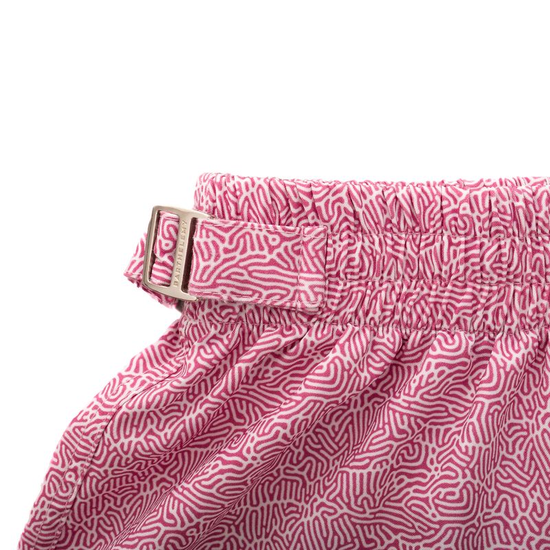 Bermuda-Barthelemy-Infantil-Estampada-Roxa-e-Branca