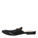 Mule-Gucci-Princetown-Couro-Preto