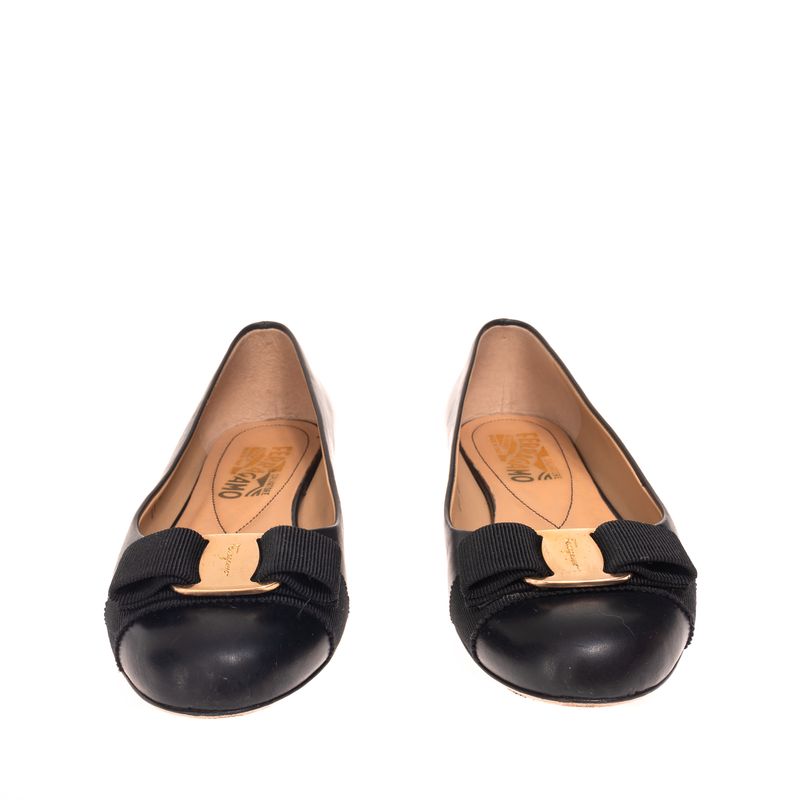Sapatilha-Salvatore-Ferragamo-Couro-Preta