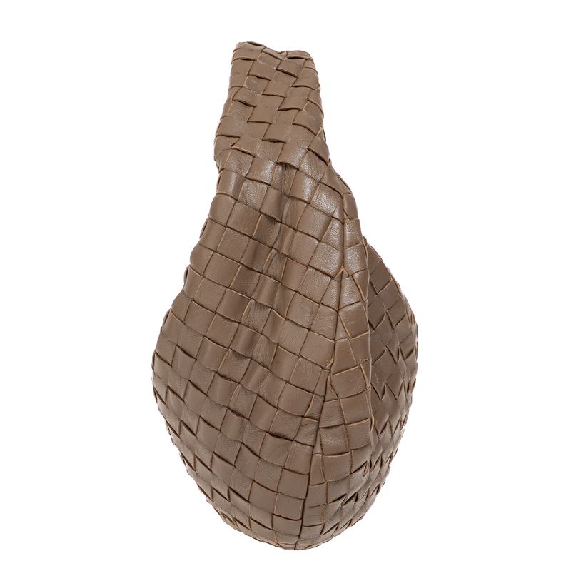 Bolsa-Bottega-Veneta-Teen-Jodie-Intrecciato-Cinza