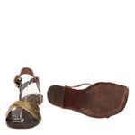 Sandalia-Louis-Vuitton-Rasteira-Dourado-e-Monograma
