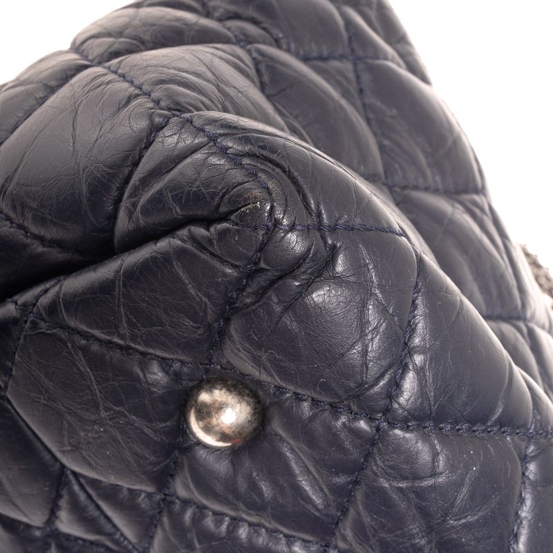 Bolsa-Chanel-Reissue-2.55-Tote-Matelasse-Marinho