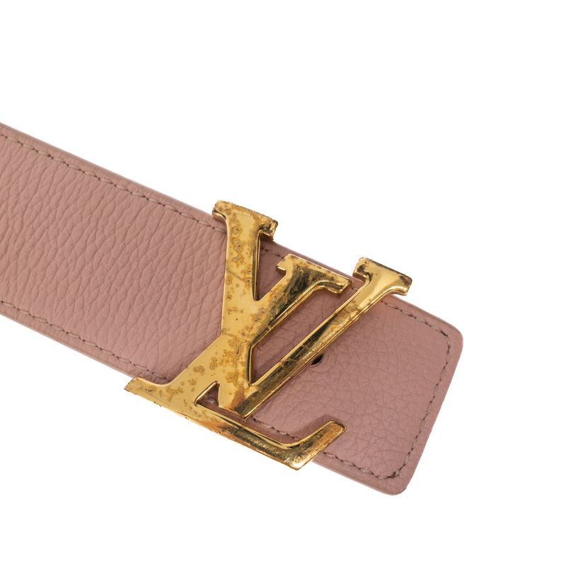 Cinto-Louis-Vuitton-Reversivel-Rosa-e-Monograma