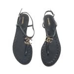 Sandalia-Chanel-Rasteira-CC-Preta