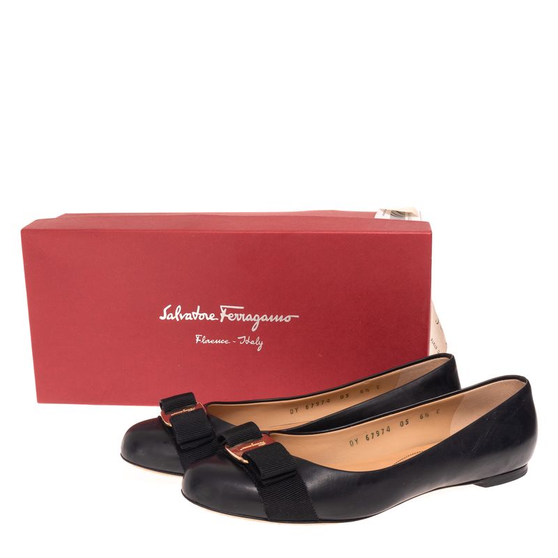 Sapatilha-Salvatore-Ferragamo-Couro-Preta