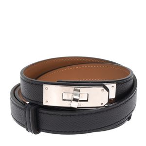 Cinto Hermès Kelly 18 Preto