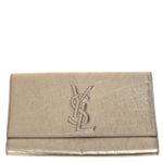 Bolsa-Saint-Laurent-Clutch-Dourada