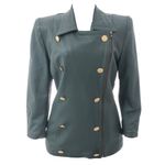 Jaqueta-Lanvin-Couro-Verde