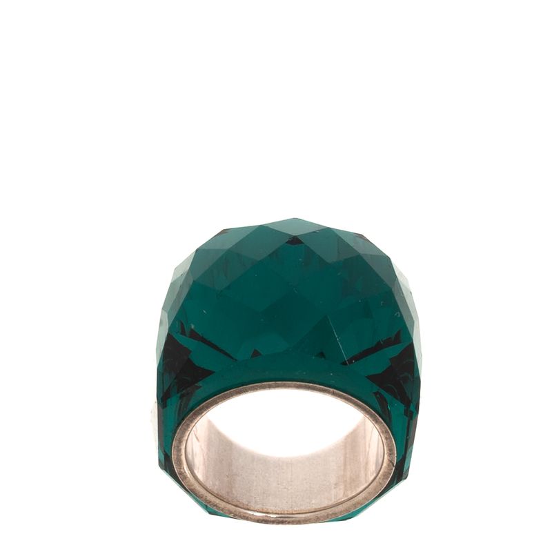 Anel-Swarovski-Nirvana-Cristal-Verde