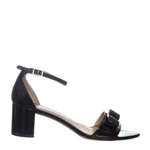 Sandália Salvatore Ferragamo Verniz Preto