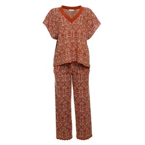 Conjunto B/Yourself Tricô Terracota