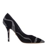 Sapato-Emilio-Pucci-Scarpin-Camurca-Preto