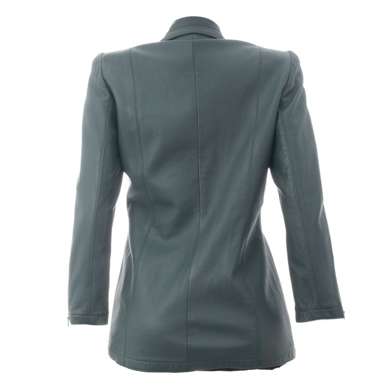 Jaqueta-Lanvin-Couro-Verde