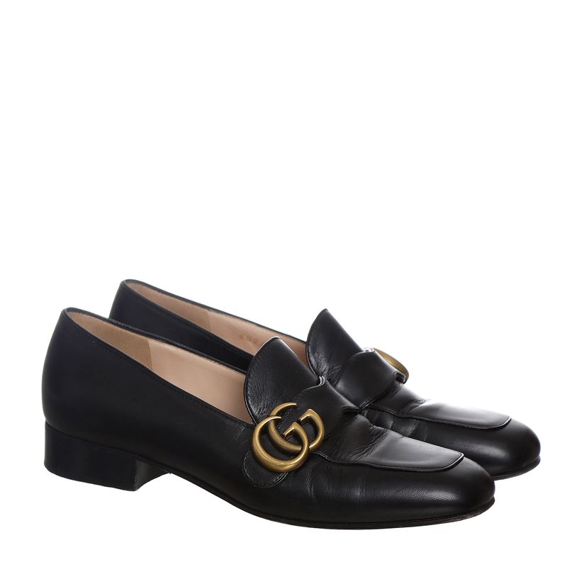 Mocassim-Gucci-Couro-Preto