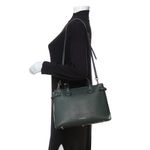 Bolsa-Burberry-Timmed-Banner-Verde-Escuro