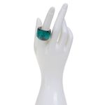 Anel-Swarovski-Nirvana-Cristal-Verde