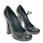 Sapato-de-Salto-Louis-Vuitton-Mary-Jane-Verniz-Verde