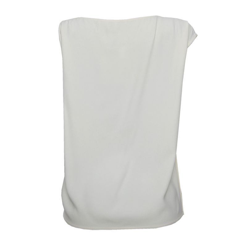 Blusa-Helmut-Lang-Assimetrica-Branca