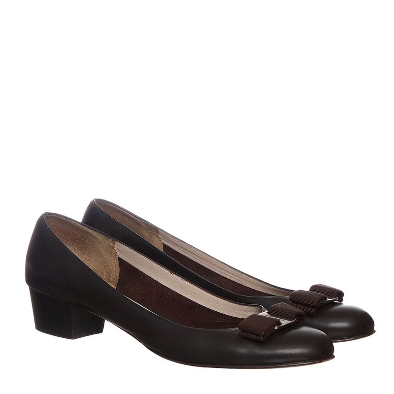 Sapato-Salvatore-Ferragamo-Marrom