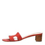 Sandalia-Hermes-Camurca-Vermelha
