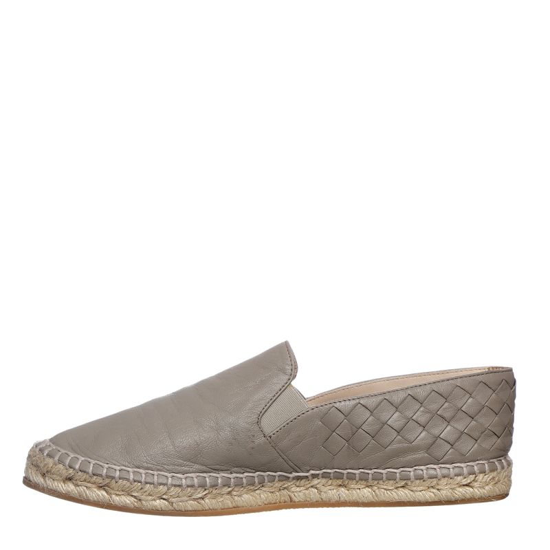 Espadrille-Bottega-Veneta-Intrecciato-Cinza