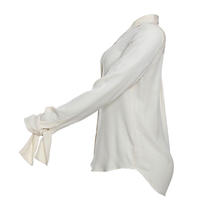 Camisa-Theory-Seda-Creme