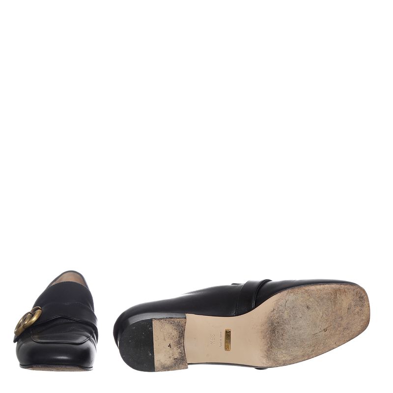 Mocassim-Gucci-Couro-Preto