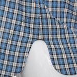 Blusa-Ganni-Xadrez-Azul