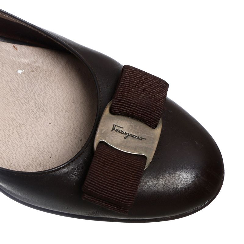 Sapato-Salvatore-Ferragamo-Marrom