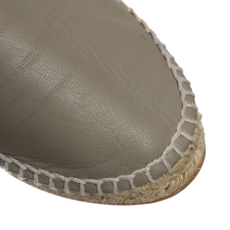 Espadrille-Bottega-Veneta-Intrecciato-Cinza