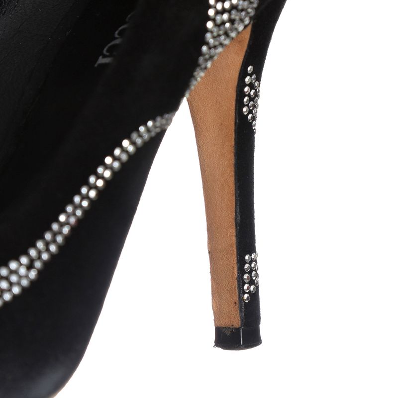 Sapato-Emilio-Pucci-Scarpin-Camurca-Preto