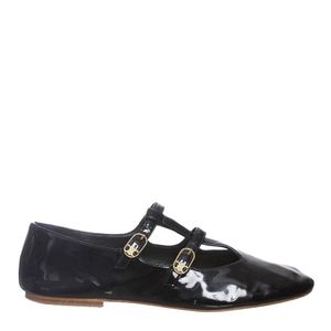 Sapato Celine Les Ballerines Babies Verniz Preta
