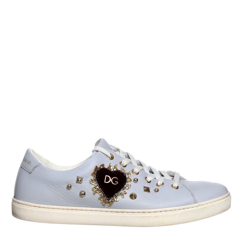 Tenis-Dolce---Gabbana-Devotion-Couro-Azul
