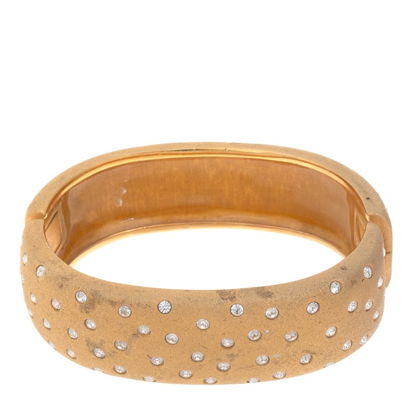 Bracelete-Swarovski-com-Cristais-Dourado