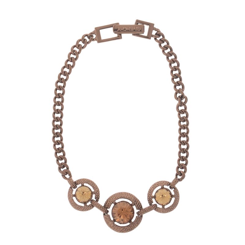 Pulseira-Givenchy-com-Cristais-Bronze