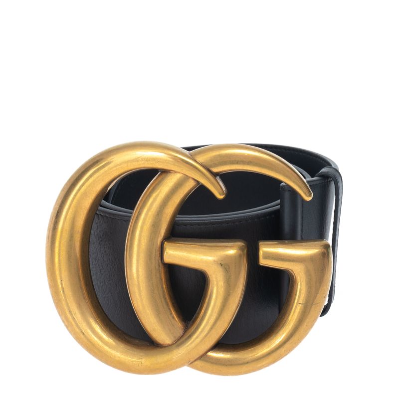Cinto-Gucci-GG-Marmont-Maxi-Preto