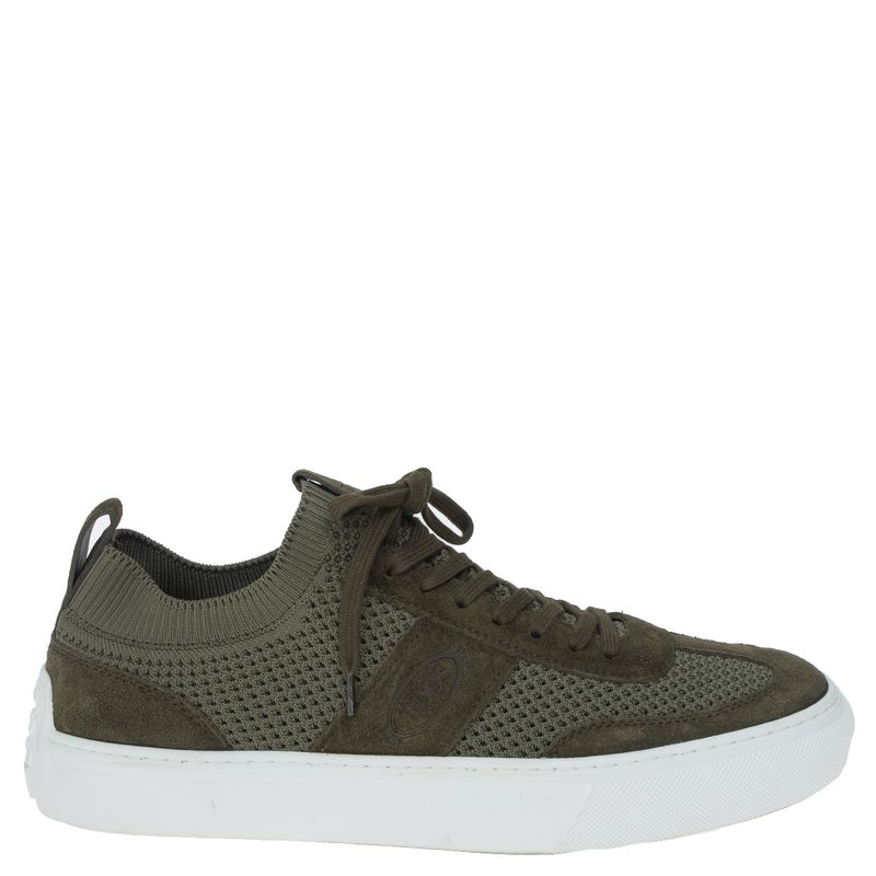 Tenis-Tod-s-Trico-e-Camurca-Verde