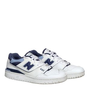 Tênis New Balance 550 Couro Branco e Azul