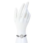 Pulseira-Swarovski-Circulo-com-Cruz