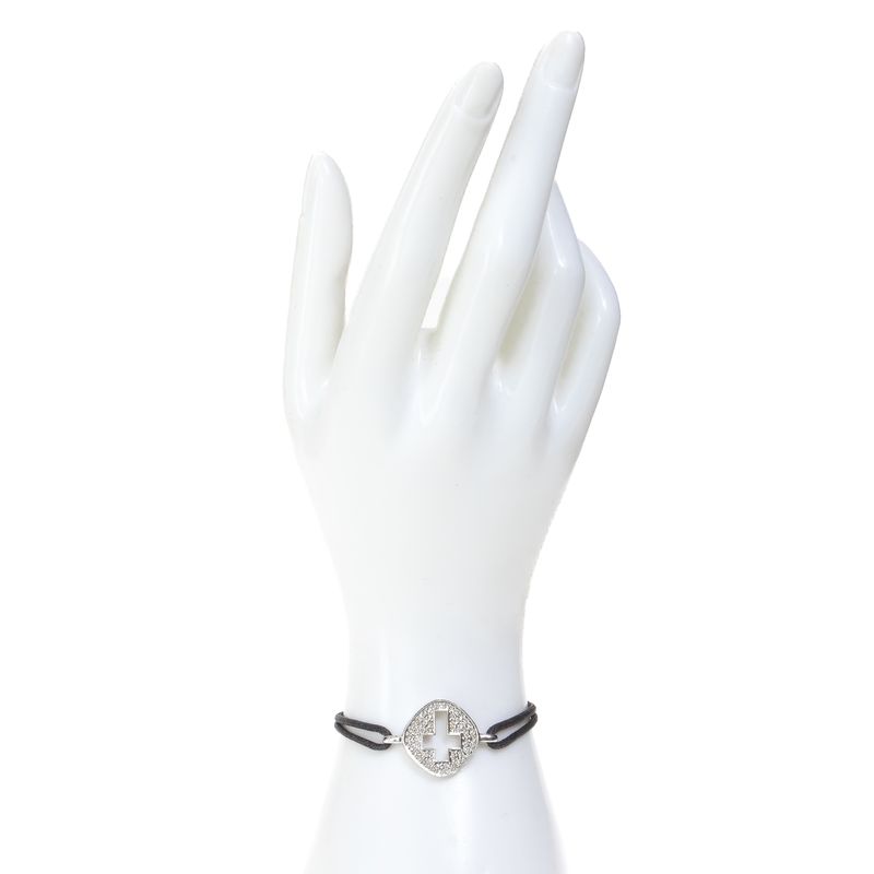 Pulseira-Swarovski-Circulo-com-Cruz