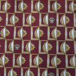 Gravata-Versace-Vintage-Estampada-Bordo